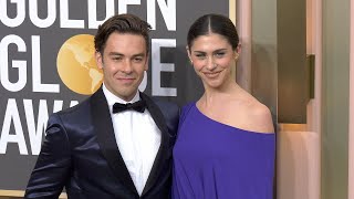 Cody Ko and Kelsey Kreppel 2023 Golden Globes Arrivals [upl. by Suryc]