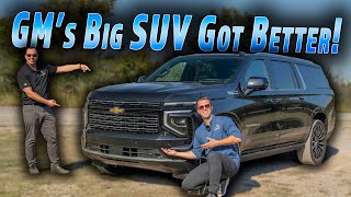 2025 Chevrolet Tahoe amp Suburban Quick Review  Chevys Biggest Got Better [upl. by Llohcin]