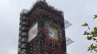 The Big Ben Under Construction  December 2019 [upl. by Wylie174]