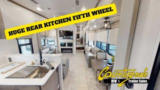 Huge Luxury Rear Kitchen Fifth Wheel  2023 Columbus 384RK [upl. by Alul]