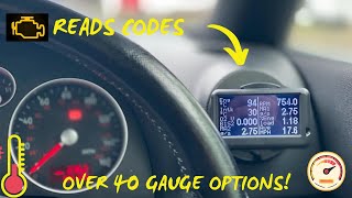 Install amp Setup An OBD2 Ultra Gauge In Audi TT [upl. by Eelessej]