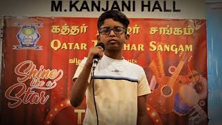 QTS Talent Hunt 2023 I Solo performance by Jefre Nersto I Sandhosa Kanneere I Uyire I AR Rahman [upl. by Annie]