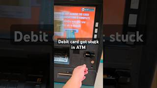 ATM  Debit card got stuck what should you do mumbai atm tricks [upl. by Ennayoj]