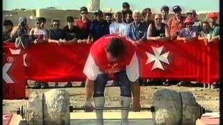 Jouko Ahola deadlift 380 kg [upl. by Talia70]