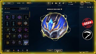 50x Worlds 2024 Orbs Worlds 2024 Mega Orb Bundle opening  League Of Legends [upl. by Verger]