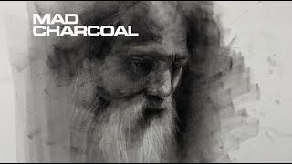 Charcoal Portrait Drawing Tutorial [upl. by Osborn418]