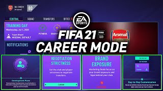 HOW TO START YOUR FIRST FIFA 21 CAREER MODE [upl. by Norre96]