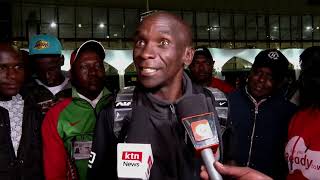 Eliud Kipchoge Interview on the Olympics [upl. by Jelks503]