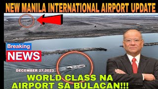 NEW MANILA INTERNATIONAL AIRPORT UPDATE DECEMBER 27 2023 [upl. by Mahan498]