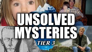 The ULTIMATE Unsolved Mysteries ICEBERG Explained Entire Tier 3 [upl. by Kaja]