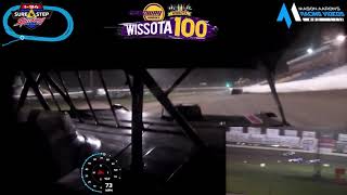 17 Mike Greseth WISSOTA Late Model OnBoard  WISSOTA 100 91721 [upl. by Hultin]