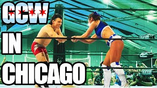 Speedball Mike Bailey VS Kylie Rae  Insane Ladder Match  Big Gay Brunch  GCW in Chicago VLOG [upl. by Dulcy745]