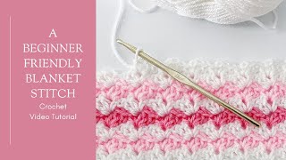 Beginner Friendly Blanket Stitch Tutorial [upl. by Ecnarolf]