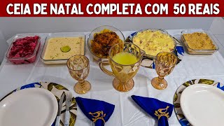 CEIA DE NATAL 2024 COMPLETA ECONÔMICA E DELICIOSA [upl. by Enegue662]