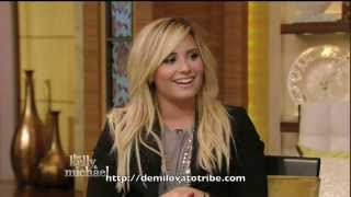 Demi Lovato on Live With Kelly amp Michael September 3rd 2013 [upl. by Nocam508]