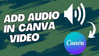 How To Add Audio In Canva Video  Easy Guide [upl. by Eila547]