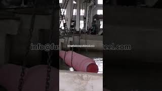 Quenching of alloy steel shafts steelbar steelfactory [upl. by Adnanref]