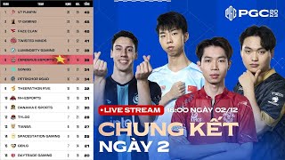 🏆 PGC 2023  CHUNG KẾT  NGÀY 2 CES PERO DNW 17 SQ FAZE GEN T5 DAY [upl. by Danie]