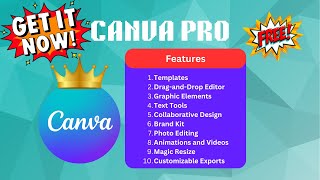 How To Get Canva Pro Free  Canva pro team invite link  canva pro team link [upl. by Cornie]