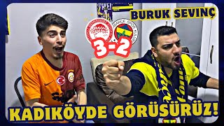 FANATİK TARAFTARLAR OLYMPİACOS 32 FENERBAHÇE MAÇINI İZLERSE fenerbahçe [upl. by Doy]