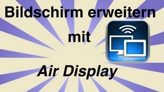 Display vom MacPC erweitern mit Air Display [upl. by Averat]