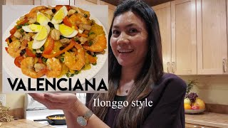 How To Cook Valenciana or Filipino Paella  Ilonggo Style  Roselyn Gabayeron [upl. by Zelle]