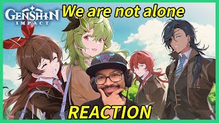 Genshin Impact 2nd Anniversary We are not alone  Project Mons Reaction [upl. by Haimerej]