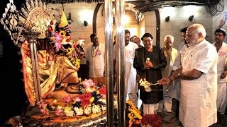 PM Modi visits Dakshineswar Kali Temple Kolkata [upl. by Natsyrk]