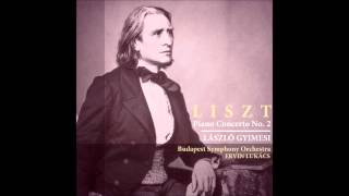 LISZT Piano Concerto No 2 in A Major S 125  László Gyimesi [upl. by Netnilc591]