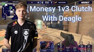 Monesy 1v3 Clutch against Navi in G2 vs Navi Blast Premier Spring Groups  Jan 23 2024 [upl. by Fairfield]