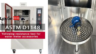 ASTM D1148 Yellowing resistance test for water met [upl. by Idorb798]