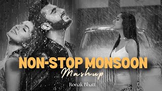 NonStop Monsoon Bollywood Mashup 2024  Monsoon Songs  Rainy long drive songs Arijit Singh Mashup [upl. by Brothers]