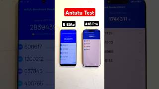 Snapdragon 8Elite vs A18Pro Antutu Test OMG 😱😲🔥 [upl. by Kehoe730]