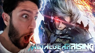 I played Metal Gear Rising REVENGEANCE for the FIRST TIME [upl. by Ydnew772]