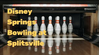 Disney Springs Orlando Splitsville Bowling [upl. by Colb605]