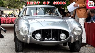 1956 Ferrari 250 GT TDF Coupe is Best of Show at the Concorso di Eleganza Villa dEste 2021 [upl. by Sucramd]