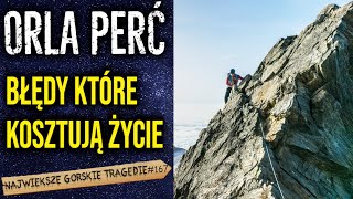 Wypadki w rejonie Orlej perci Największe górskie tragedie [upl. by Ymmas]