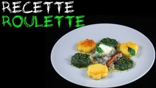 Recette  Chèvre chaud polenta et pesto [upl. by Aisatna807]