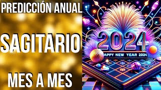 SAGITARIO PREDICCIONES 2024 MES A MES [upl. by Onailimixam507]