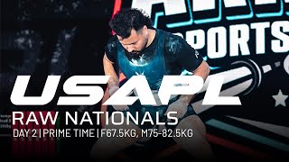 2023 USAPL Raw Nationals  Day 2  Prime Time F675kg M75825kg [upl. by Spense705]