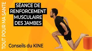 Renforcement musculaire des jambes  7 exercices [upl. by Lokim]