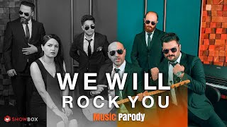 çar bi çar 4x4 Band  We Will Rock You  ShowBox  Parody Music [upl. by Sellers]