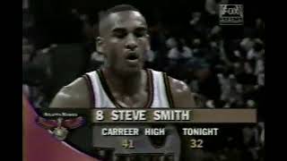 Steve Smith 9 Threes vs SEA but wasnt enough [upl. by Nlocnil]