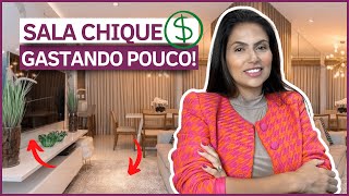 10 DICAS SIMPLES PARA TER UMA SALA CHIQUE • GASTANDO POUCO [upl. by Liemaj]