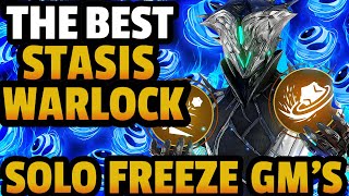 This Stasis Warlock Build Can SOLO Freeze Entire GMs Destiny 2 Warlock Build [upl. by Melia564]