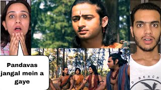 Mahabharat  ep 82 part 2  The Pandavas live in the forest  Pakistani Reaction [upl. by Ahsias]