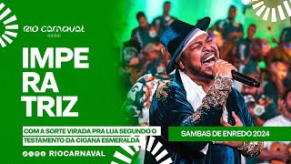 IMPERATRIZ Carnaval 2024  Sambas de Enredo  Clipe Oficial [upl. by Ringe302]