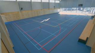 Sika Pulastic Sports Floor  Time Lapse [upl. by Samled123]