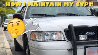 How I maintain my Crown Vic Police Interceptor [upl. by Ayrad]