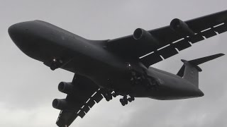 Very Loud C5 Galaxy Landing [upl. by Eneleh]